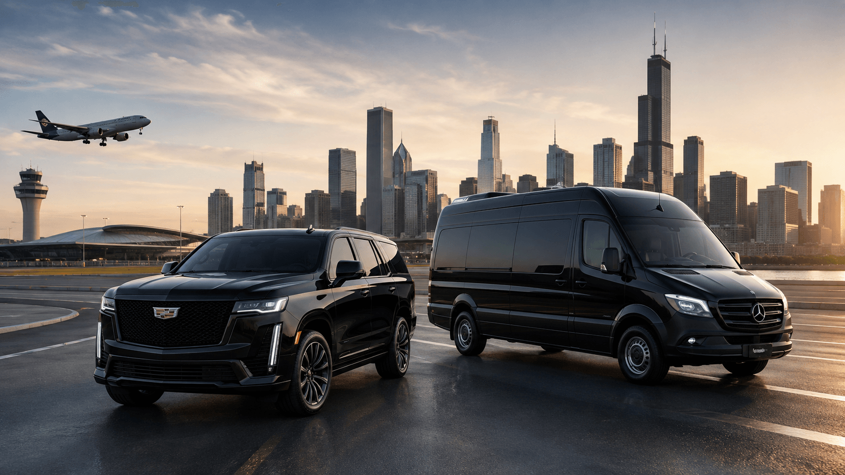O'Hare to downtown Chicago black car service
